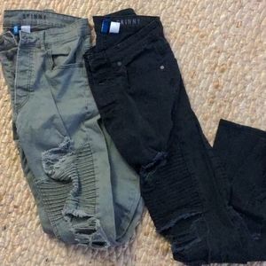 Bundle Highwaisted Size 29 Skinny Jeans